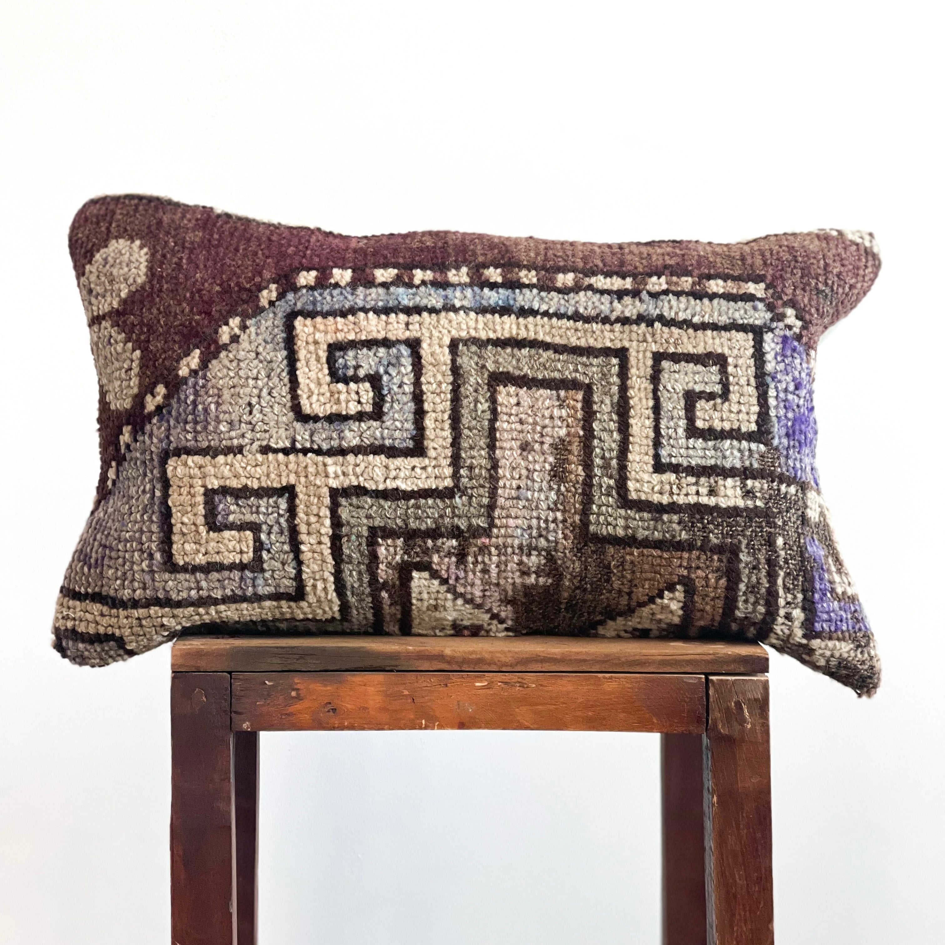 Long popular Kilim Pillow 12 x 33 inc , 30 x 83 cm , Turkish Throw Pillow Cover Lumbar Pillow Long Pillow cushion Boho Pillow Cover Decorative kilim