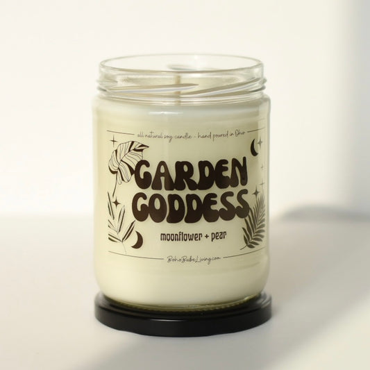 Garden Goddess Soy Candle