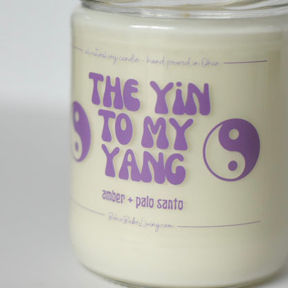 The Yin to my Yang Soy Candle